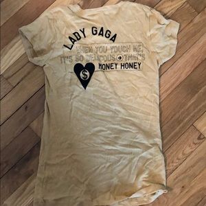 Lady Gaga concert T-shirt